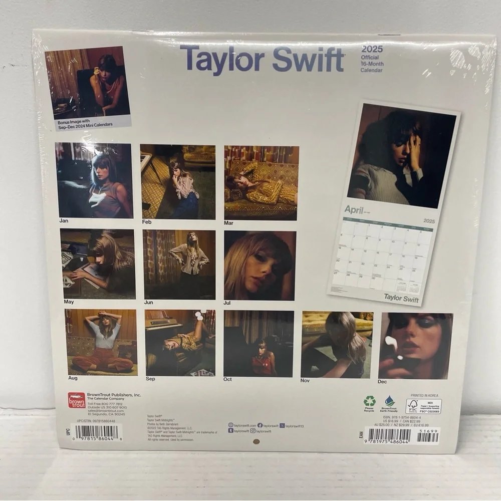 Taylor Swift OFFICIAL | 2025 12x24